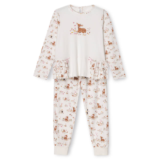 Pijama-Infantil-Algodao-Pima-La-Perla-Bambi-Cookie-Dreams