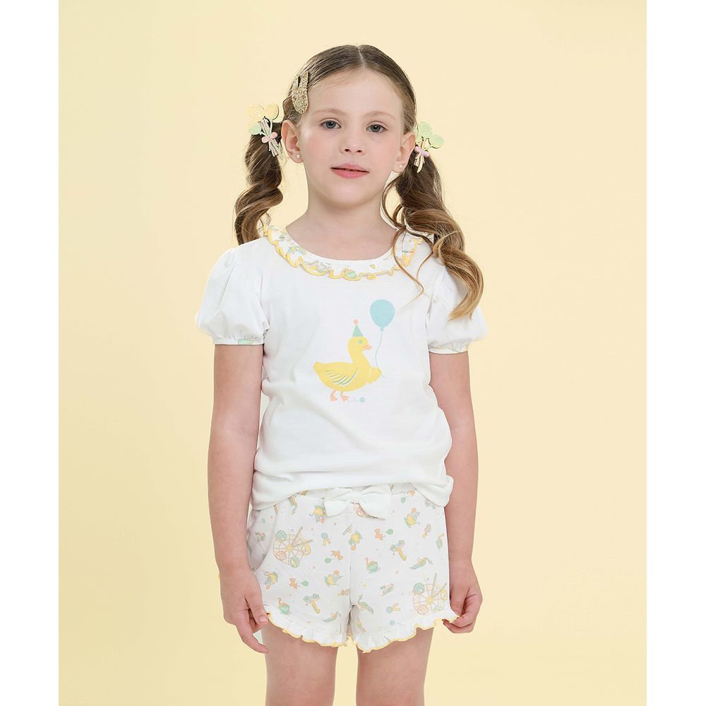 Pijama Infantil Pima Sunflower Parquinho